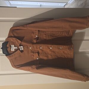 Arizona Jean Company Mens Tan Denim Jacket Size XXL